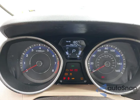 2012 Hyundai Elantra Gls (Ulsan Plant) z USA, uszkodzony, nr VIN KMHDH4AE4CU361364